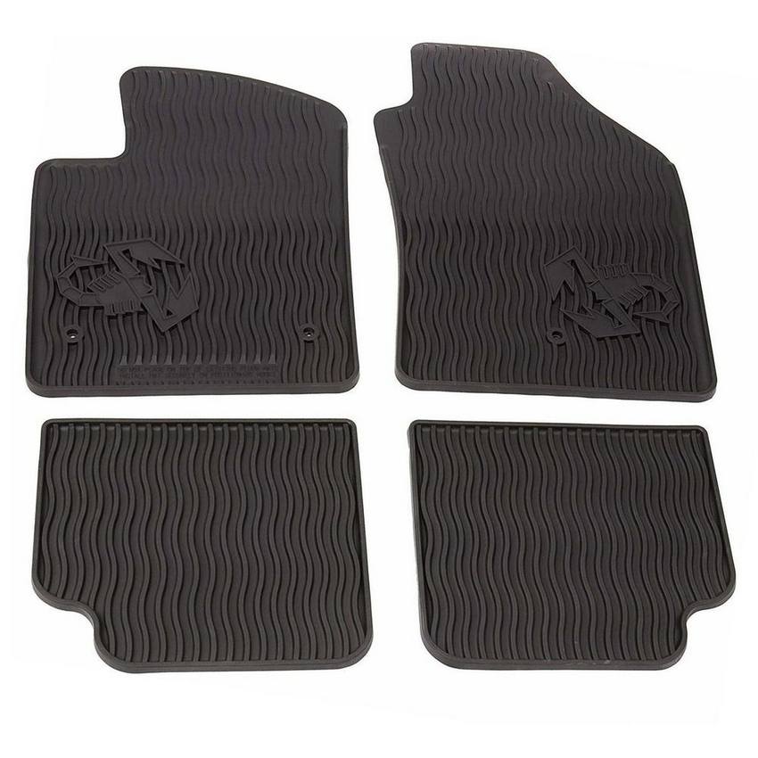 Fiat Floor Mat Set - Front and Rear